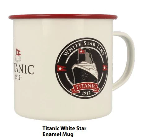 TITANIC COLLECTORS ENAMEL MUG-EXCL